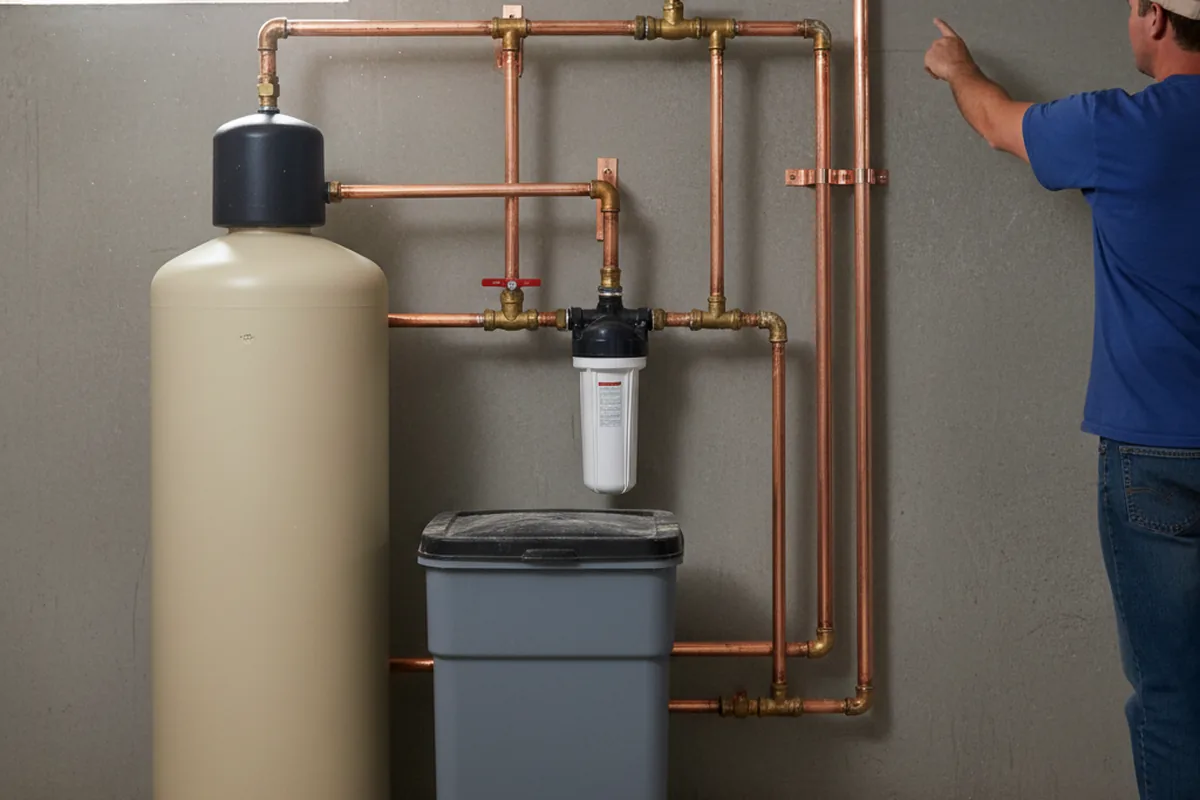 Whole-house water treatment system installed in Port Clinton